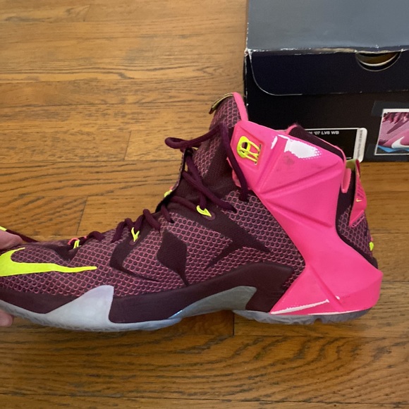 Nike Labron 12 double helix mens size 12 - Picture 3 of 8